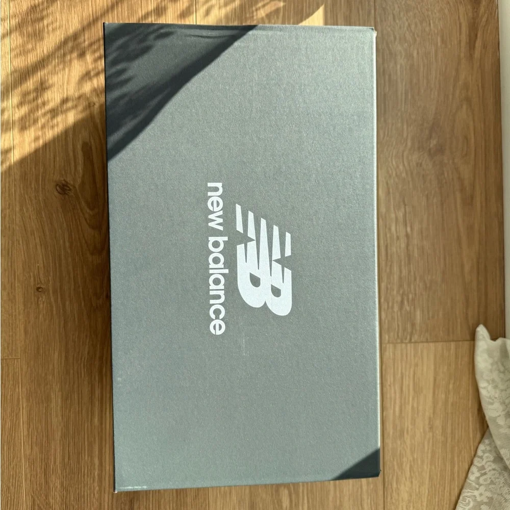 New Balance Gray and White Athletic Shoes - Picture 4 of 4